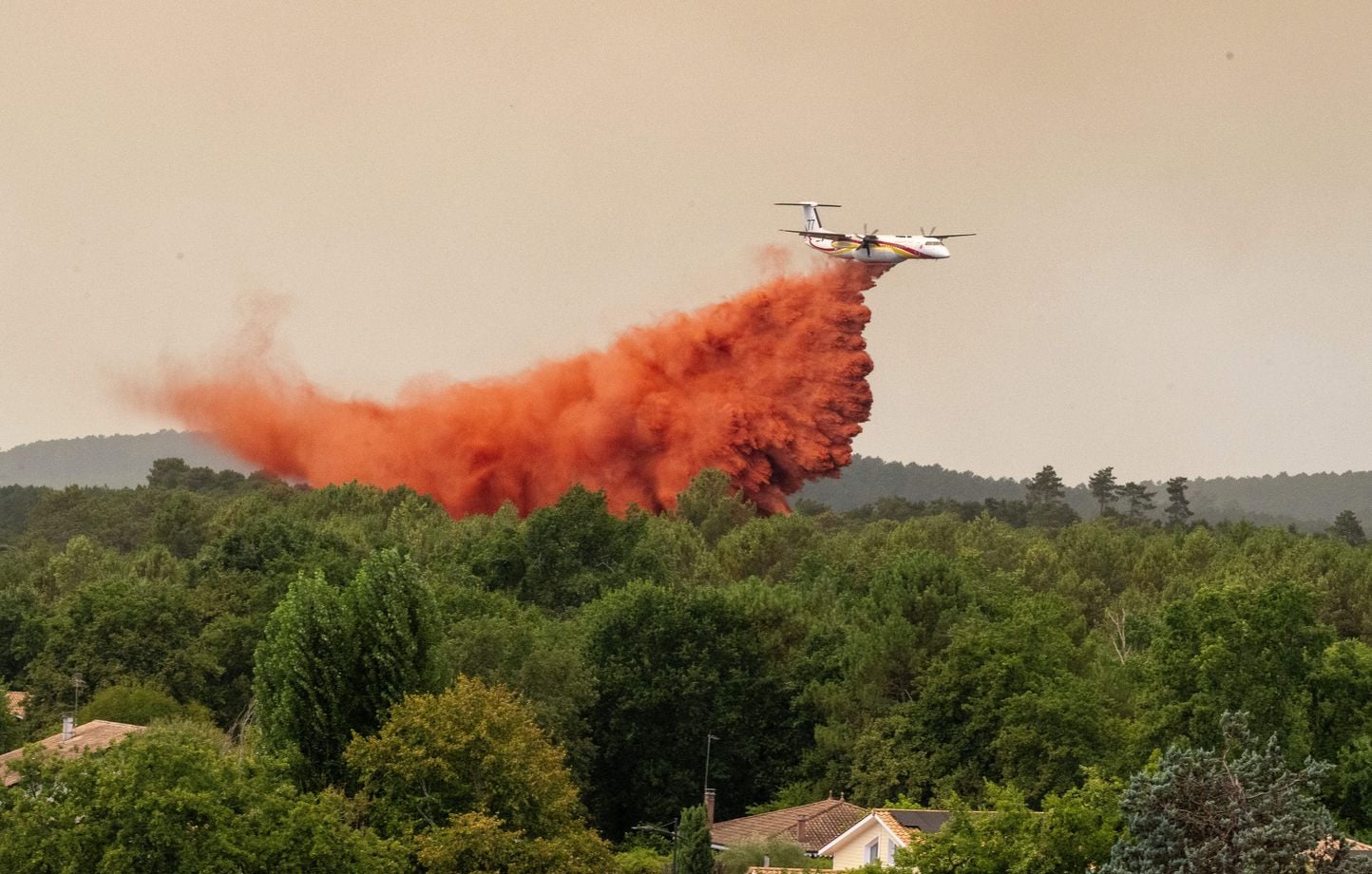 Los incendios se extienden… Pueblos de la península de Cap-Ferret evacuados… Los incendios se extienden… Pueblos de la península de Cap-Ferret evacuados…